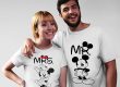 Тениски за двойки с мики маус