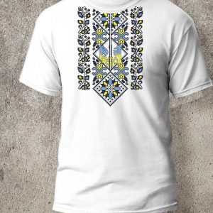 Мъжка тениска с шевица